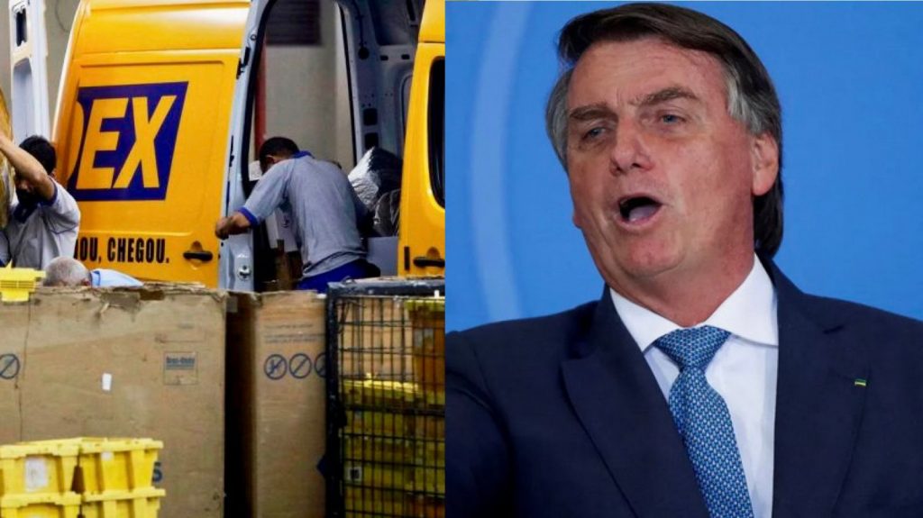 Bolsonaro descarta taxar compra por meio de aplicativos estrangeiros.