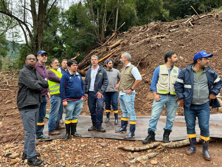 Estrada entre Bento e Veranópolis foi a mais afetada do RS, segundo o DNIT