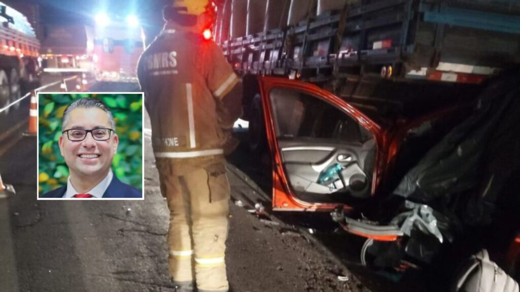 Carro colide na traseira de caminhão e motorista morre  na ERS-122, em São Vendelino