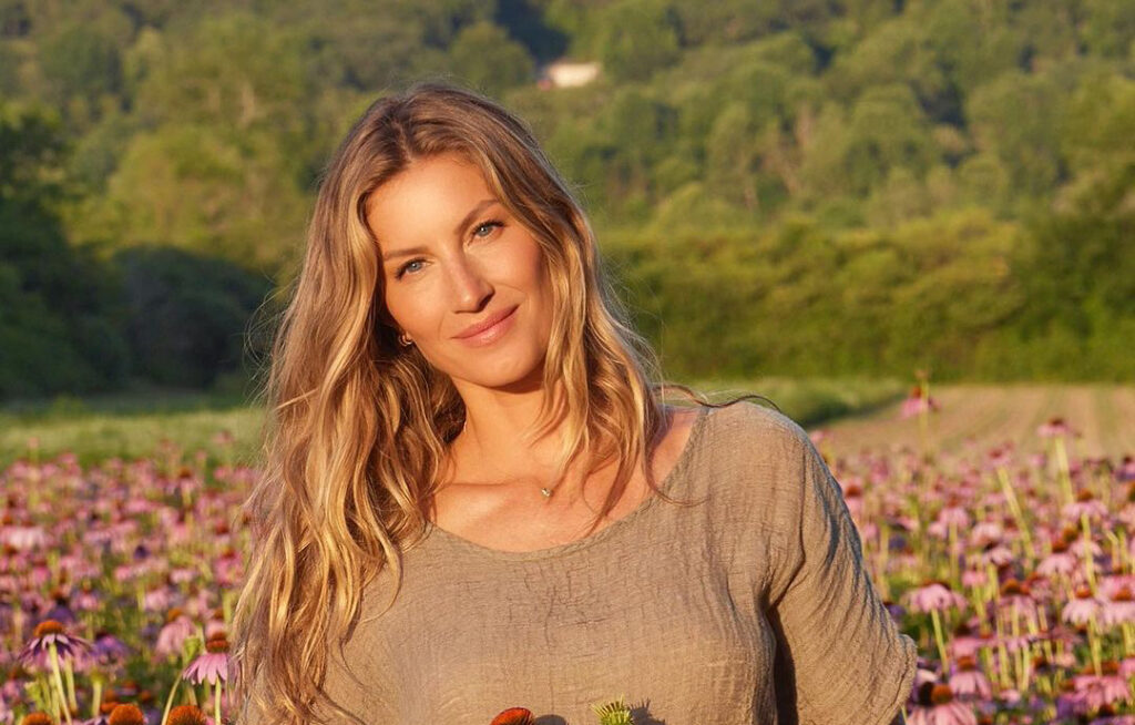 Modelo gaúcha Gisele Bündchen está grávida do terceiro filho